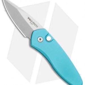 Pro-Tech Sprint Automatic Knife Teal/MOP (1.95" Stonewash) 2905