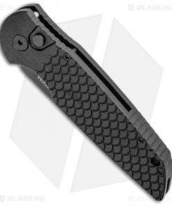 Alternative view of Pro-Tech TR-3 Custom Automatic Knife Black Fish Scale (3.5" Compound DLC)