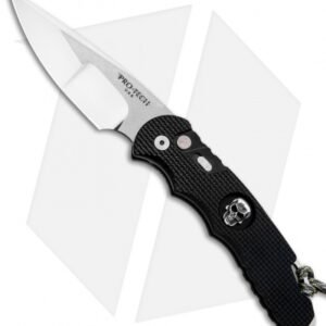 Pro-Tech TR-4 Custom Skull Automatic Knife (4" Compound Mirror Polish)
