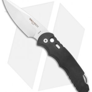 Pro-Tech TR-4.1 Tactical Response 4 Automatic Knife (4" Satin D2) MoP Button