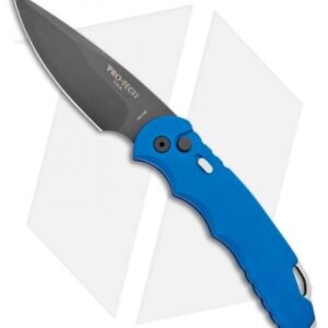Pro-Tech TR-4.3 Tactical Response 4 Automatic Knife Blue (4" Black)