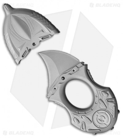 Rike Knife E01 EDC D/E Fixed Blade Titanium (1.00" SW) RKEO1SW