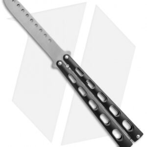 Ronin Gear Butterfly Knife Practice Trainer Black (4" Dull Satin)