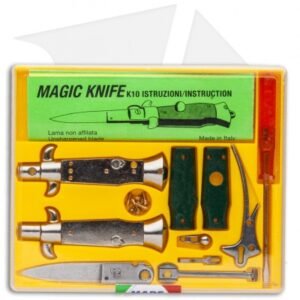 SKM 4" Italian Stiletto Keychain Kit - Green