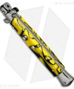 Alternative view of SKM AB 11" Italian Stiletto Automatic Knife Killer Bee (5" Satin Bayonet)