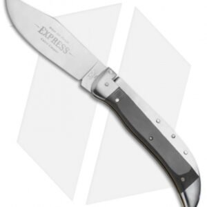 Schatt & Morgan Express #71 Automatic Knife Black G-10 (4.25" Satin)