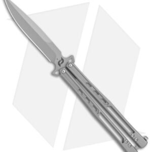 Schrade Alpha Alkemyst Balisong Butterfly Knife Stainless Steel (4.5" BB)