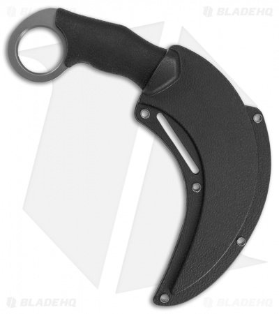 Schrade Shasta Mc'Nasty Karambit Fixed Blade Knife (5.5" Gray) - Image 2