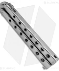 Alternative view of Schrade USA Manilla Folder Butterfly Knife (4.1" Satin D2) SCMF