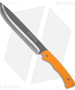 Alternative view of Schrade Uncle Henry 3 Piece Bowie Knife & Skinner Knife & Ferro Rod - Orange