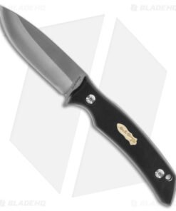 Alternative view of Schrade Uncle Henry 3 Piece Fixed Blade Knife & Cigar Cutter & Lighter - Black