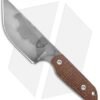 Sheepdog Knives Mini LDT Fixed Blade Knife Burlap Micarta (3" Gray)