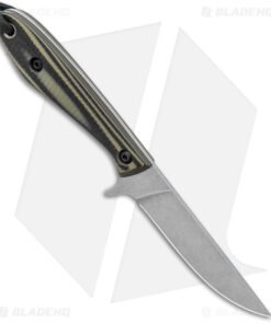 Alternative view of Smith & Sons Spur Fixed Blade Knife OD Green/Black G-10 (3.37" Stonewash)