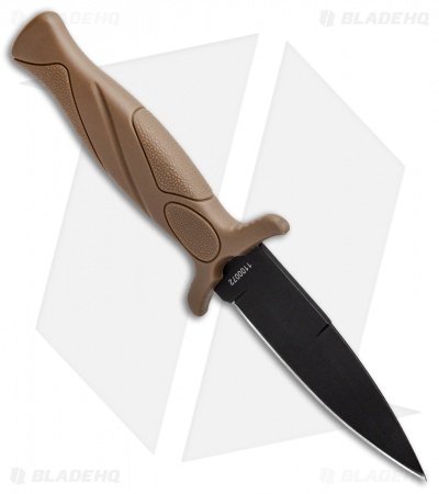 Smith & Wesson Boot Knife Fixed Blade Flat Dark Earth (3" Black) 1100072 - Image 2