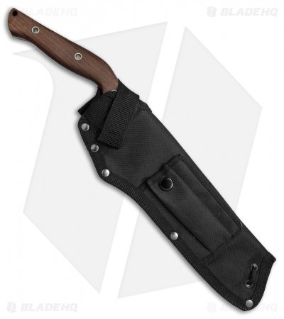 Sniper Bladeworks SOF Chopper Fixed Blade Walnut (9" Black) - Image 2