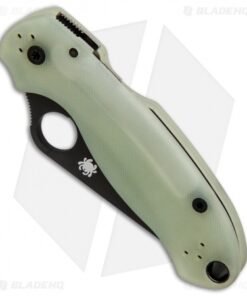 Alternative view of Spyderco M4 Para 3 Knife Natural G-10 (3" Black) C223GM4PBK Exclusive