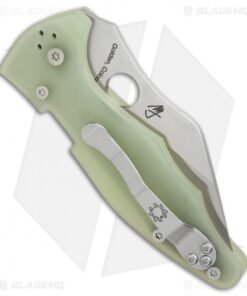 Alternative view of Spyderco M4 Yojimbo 2 Knife Natural G-10 (3.125" Satin) C85GM4P2