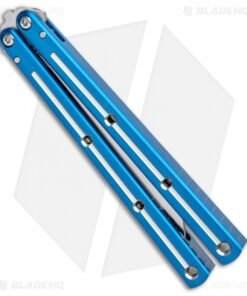 Alternative view of Squid Industries Krake Raken Tanto Balisong Butterfly Dual Tone (4.5" Satin)
