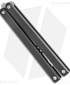 Alternative view of Squid Industries Mako Bottle Opener Balisong Trainer Black (4.3" SW)