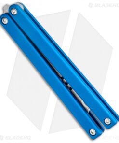 Alternative view of Squid Industries Mako Bottle Opener Balisong Trainer Blue (4.3" SW)