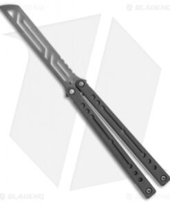 Squid Industries Nautilus Butterfly Balisong Trainer (Black DLC)