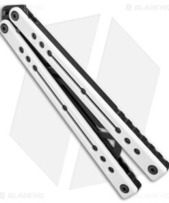 Alternative view of Squid Industries Nautilus Butterfly Balisong Trainer V2 Winter (2.5" Black)