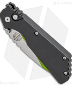 Alternative view of Strider + Pro-Tech PT GXI Custom Automatic Knife Black (2.75" Satin/Green)