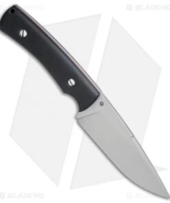 Alternative view of TK Knives Tor Fixed Blade Knife w/ Swedge Black G-10 (4.5" Blasted)