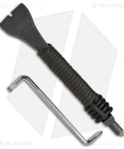 Alternative view of TOPS Knives PRY Knife Fixed Blade Knife & Pry-Probe-Punch Tool (5.7" Black Serr)