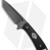Tec-X FB-1 Harley-Davidson Tanto Fixed Blade Knife (4.25" Black Stonewash) 52164