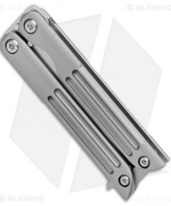 Alternative view of Terrain 365 Balisong M390 Butterfly Knife Titanium (2" Bead Blast)