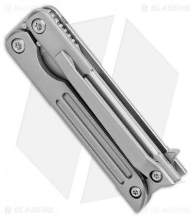 Terrain 365 Balisong Terravantium Butterfly Knife Titanium (2" Bead Blast) - Image 3
