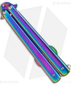 Alternative view of The Bartender "Bottle-Fly" Butterfly Knife Bottle Opener (3.4" Spectrum)