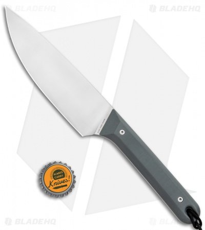 The James Brand The Hell's Canyon Fixed Blade Knife Gray G-10 (5.25" Satin) - Image 4
