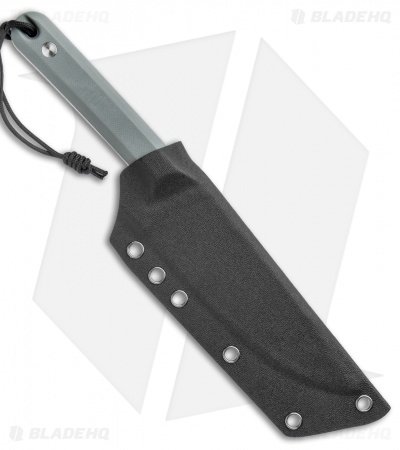 The James Brand The Hell's Canyon Fixed Blade Knife Gray G-10 (5.25" Satin) - Image 3