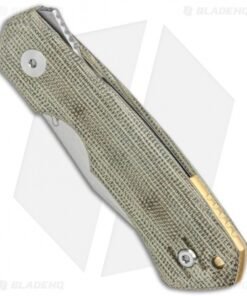 Alternative view of The Vox Dapper Knife by Blade HQ | Green Micarta