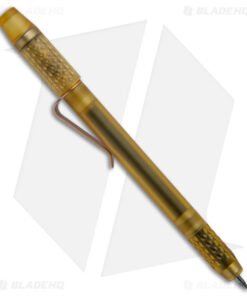 Alternative view of Ti2 Design x Blade HQ TechLiner Shorty Pen w/ Clip Ultem + Copper Clip