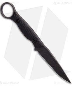 Alternative view of Toor Knives Anaconda Carbon Fixed Blade Knife Black G-10 (3.75" Black)