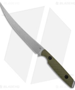 Toor Knives Avalon Fillet Fixed Blade Knife Green G-10 (6.0" SW)