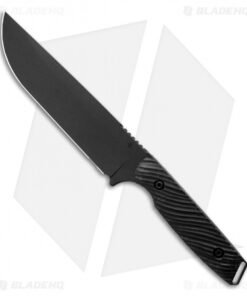 Toor Knives Field 1.0 Fixed Blade Knife Shadow Black Walnut/Copper (6.25" Black)