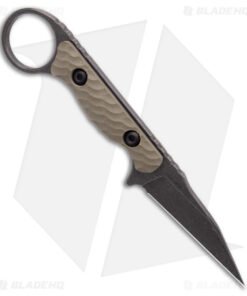 Alternative view of Toor Knives Jank Shank Fixed Blade Knife Covert Green G-10(3" Black)
