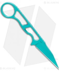 Alternative view of Toor Knives Jank Shank Teal Tactical Fixed Blade Knife (3" CPM-S35VN)