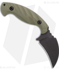 Alternative view of Toor Knives Karsumba Covert Green G-10 Fixed Blade Knife