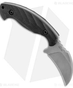 Alternative view of Toor Knives Karsumba Karambit Fixed Blade Black Canvas Micarta (2.5" SW)