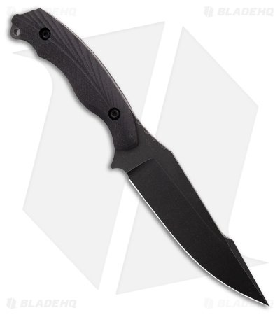 Toor Knives Raven Carbon Fixed Blade Knife G-10 (5.5" Black) - Image 2