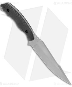 Alternative view of Toor Knives Raven Fixed Blade Knife Ebony (5.5" Stonewash)