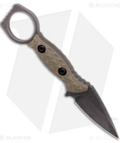 Alternative view of Toor Knives Viper Fixed Blade Knife Covert Green G-10 (2.65" Black SW)