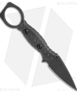 Alternative view of Toor Knives Viper Fixed Blade Knife Shadow Black G-10 (2.65" Black)