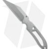 TuyaKnife Little Ulf Fixed Blade Knife (3.5" Stonewash D2)