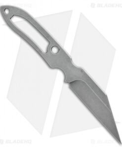 Alternative view of TuyaKnife Little Ulf Fixed Blade Knife (3.5" Stonewash D2)